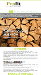 Mobile Screenshot of profit-drewno.pl